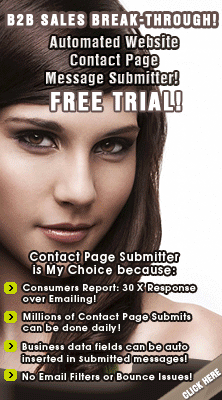 Automated website contact page submitter system. Millions of  submissions a day with no bounce worries