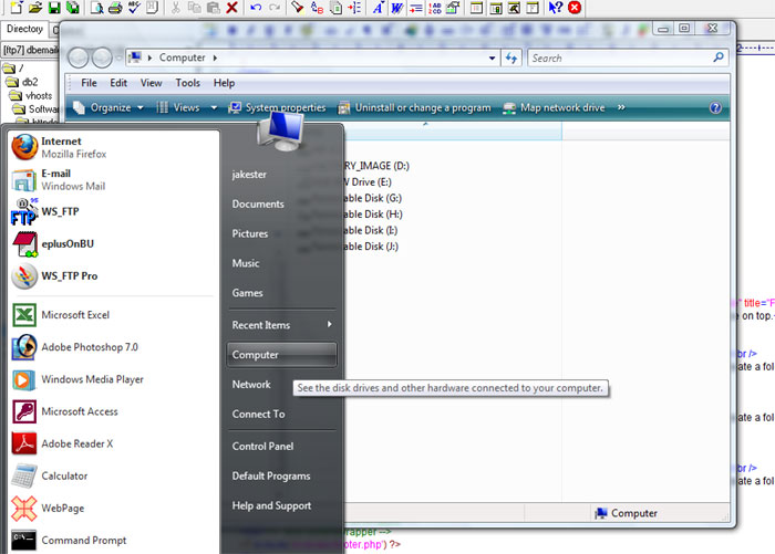 Open Up Windows Explorer Open Up Windows Explorer